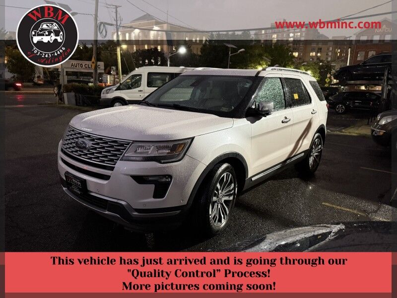 2018 Ford Explorer Platinum AWD Arlington VA