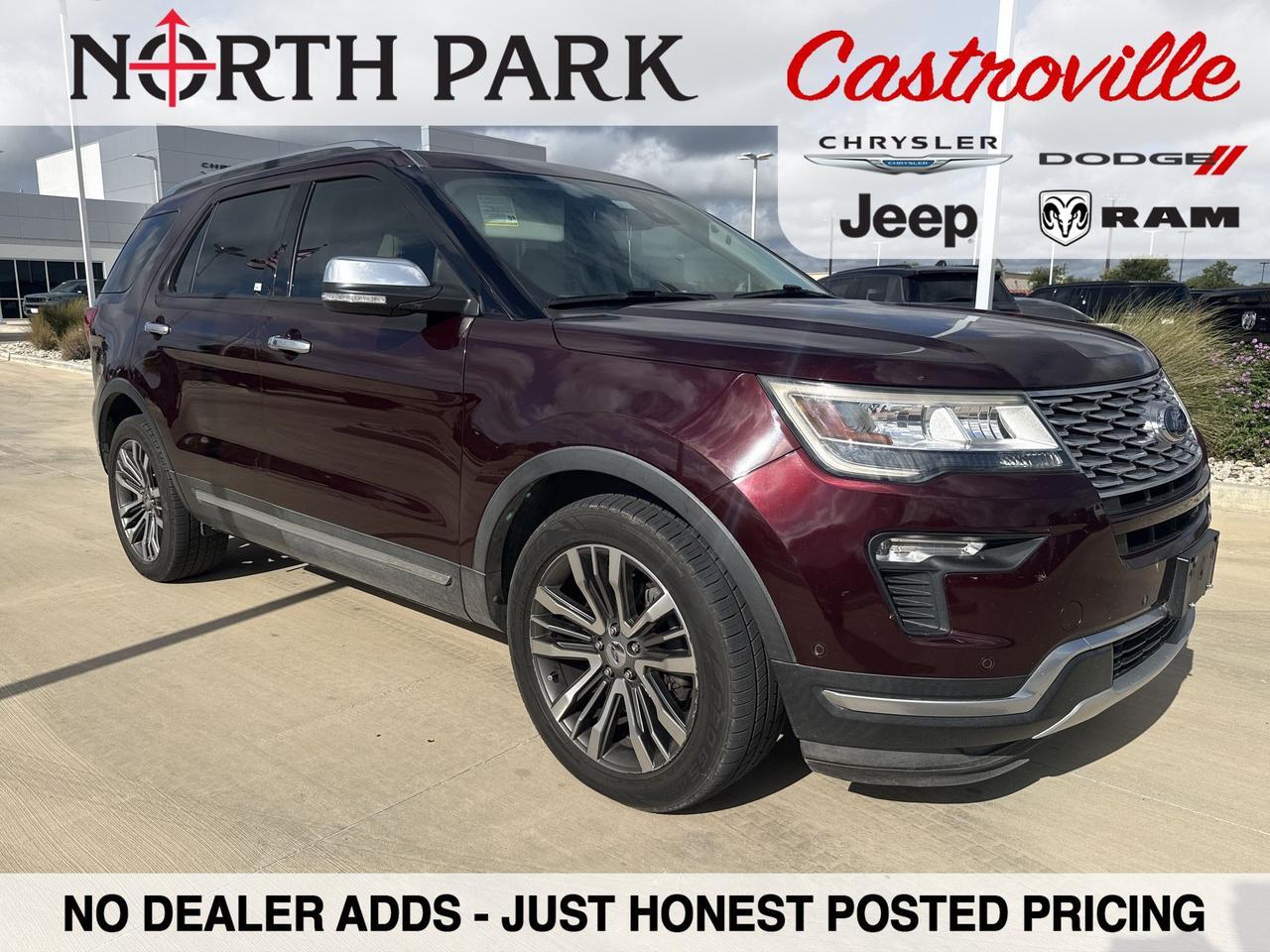 2018 Ford Explorer Platinum