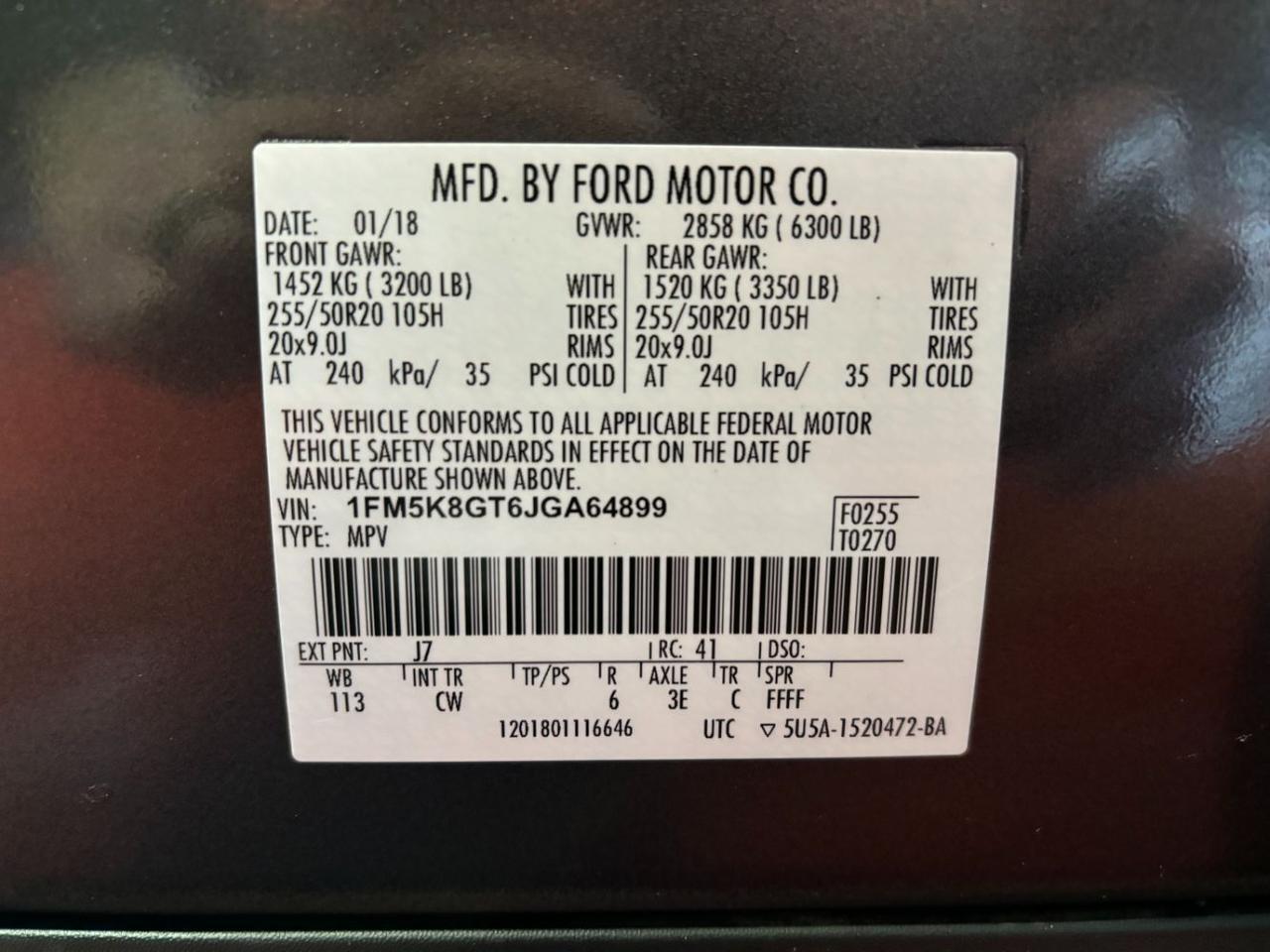 2018 Ford Explorer Sport Franklin OH