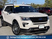 2018 Ford Explorer Sport South Burlington VT 2018 Ford Explorer Sport South Burlington VT