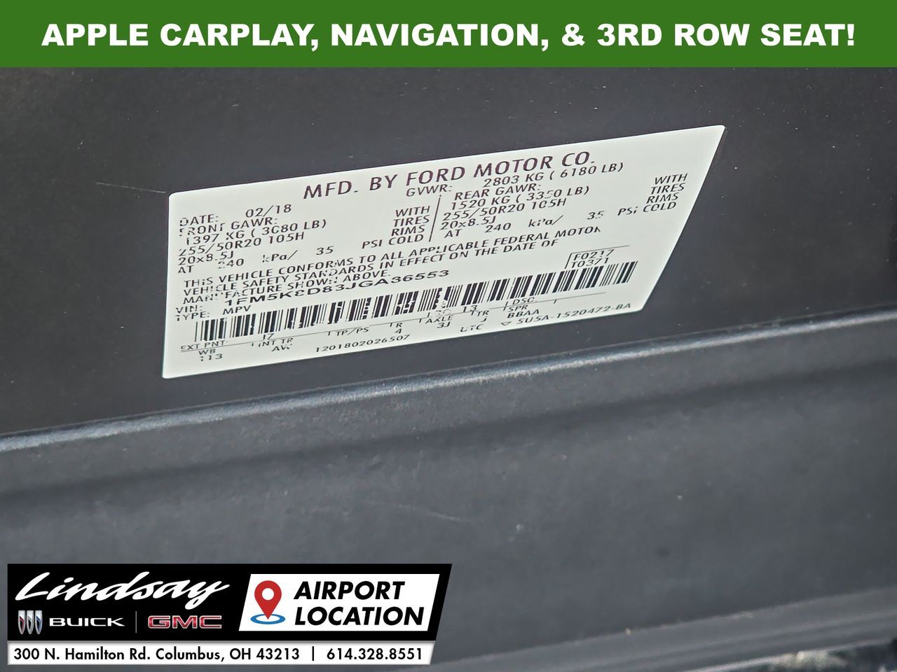 2018 Ford Explorer XLT Columbus OH