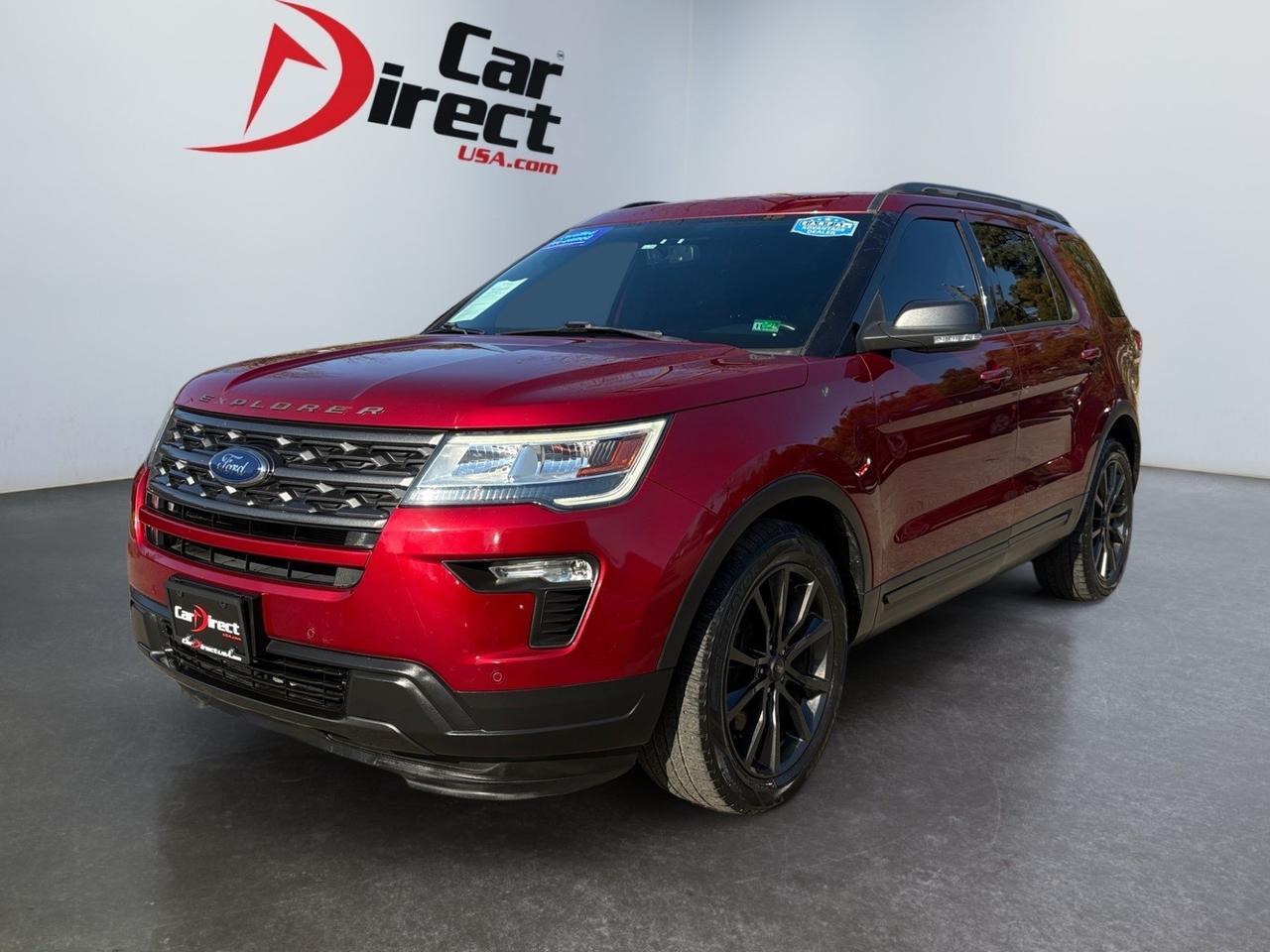 2018 Ford Explorer XLT, POWER LIFTGATE, POWER 3RD ROW, HEATED STEERING WHEEL & SEATS, REMOTE START, ROOF RACKS, BACKUP CAMERA WITH PARKING SENSORS, TOW PACKAGE, NAVIGATION, LOW MILEAGE, CLEAN CARFAX, EXPLORE THE ROAD! Virginia Beach VA
