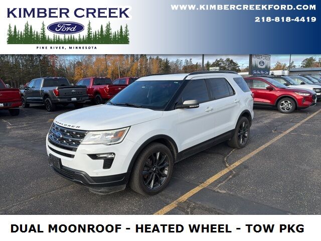 Used 2018 Ford Explorer XLT with VIN 1FM5K8D85JGC27929 for sale in Pine River, Minnesota