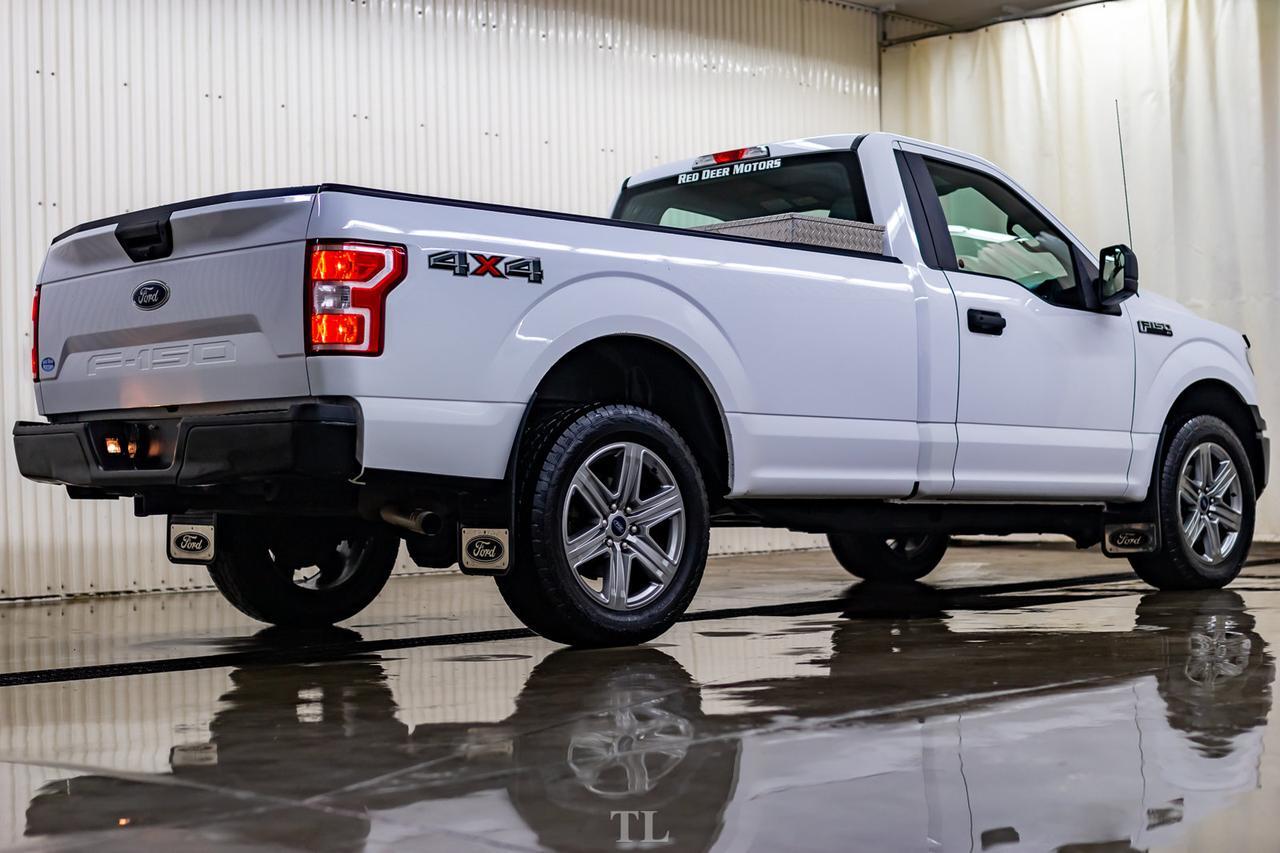 2018 Ford F-150 4x4 Reg Cab XL Longbox BCam Red Deer AB