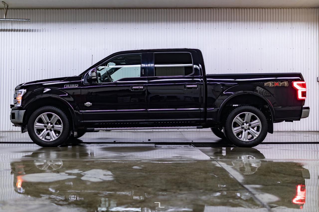 2018 Ford F-150 4x4 Super Crew King Ranch Leather Roof Nav Red Deer AB