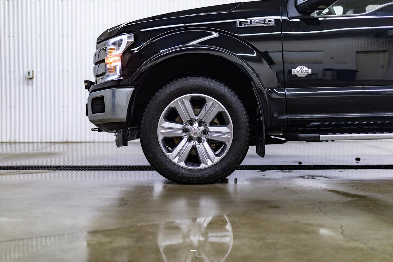 2018 Ford F-150 4x4 Super Crew King Ranch Leather Roof Nav Red Deer AB