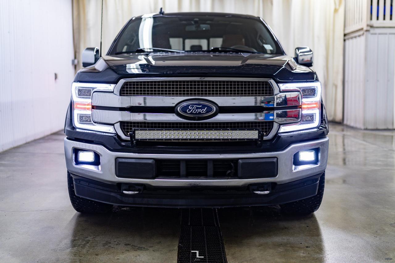 2018 Ford F-150 4x4 Super Crew King Ranch Leather Roof Nav Red Deer AB