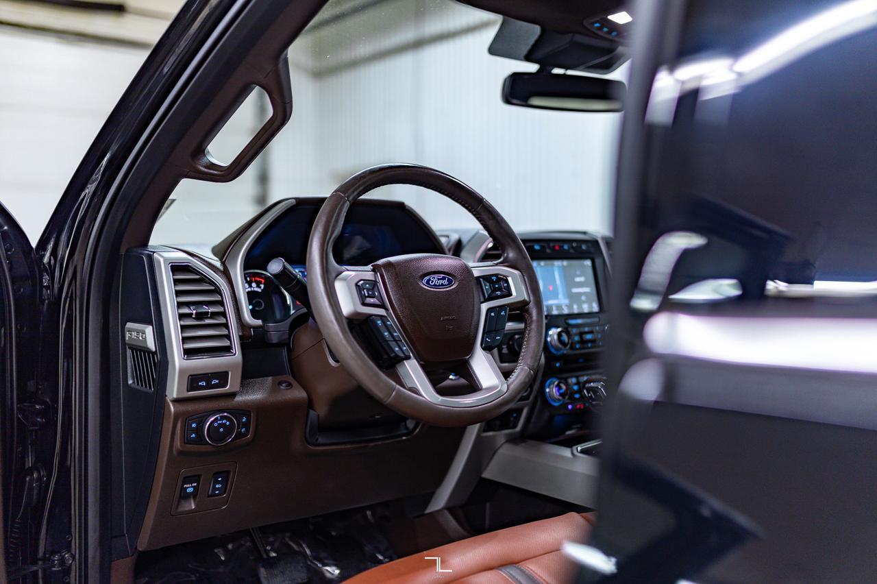 2018 Ford F-150 4x4 Super Crew King Ranch Leather Roof Nav Red Deer AB