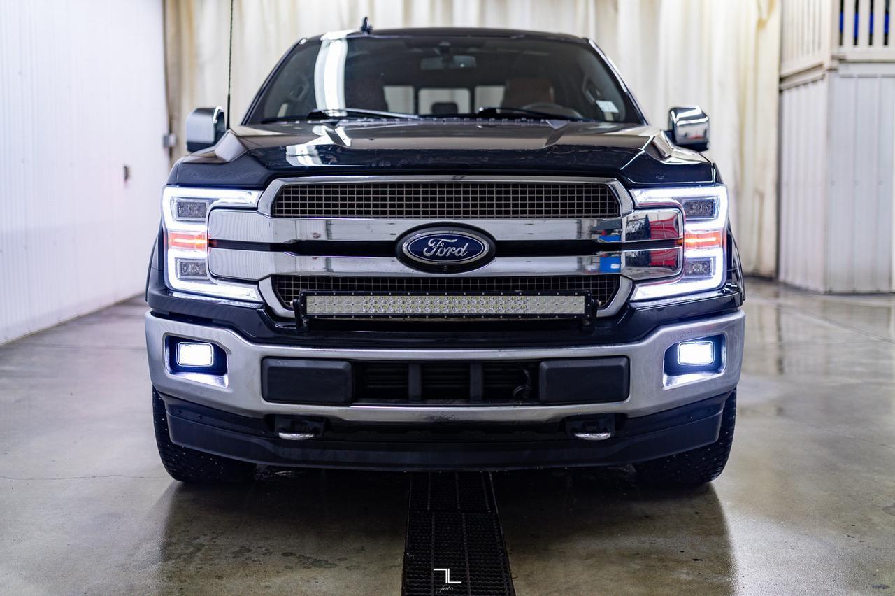 2018 Ford F-150 4x4 Super Crew King Ranch Leather Roof Nav Red Deer AB