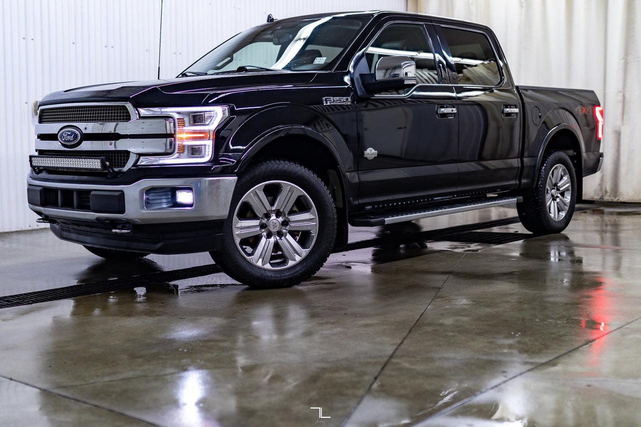 2018 Ford F-150 4x4 Super Crew King Ranch Leather Roof Nav Red Deer AB