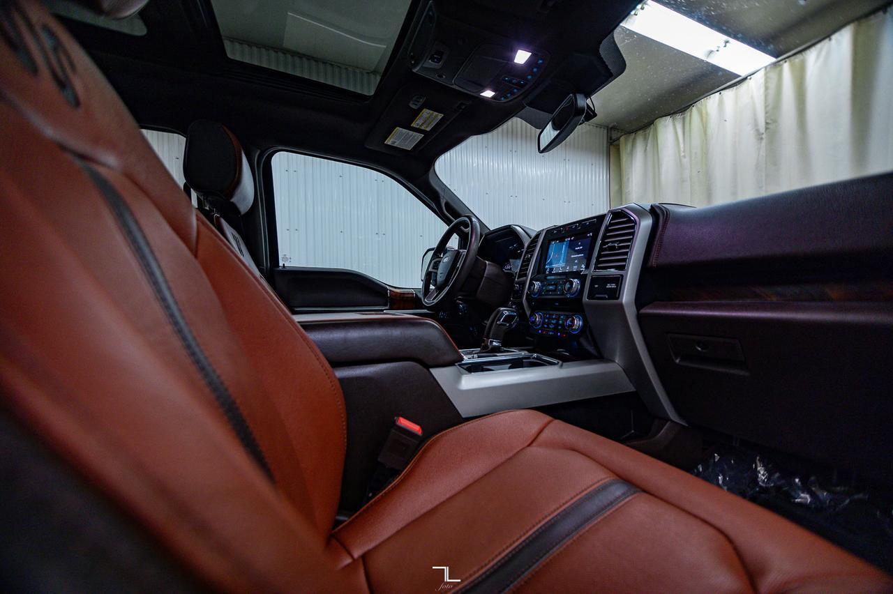 2018 Ford F-150 4x4 Super Crew King Ranch Leather Roof Nav Red Deer AB