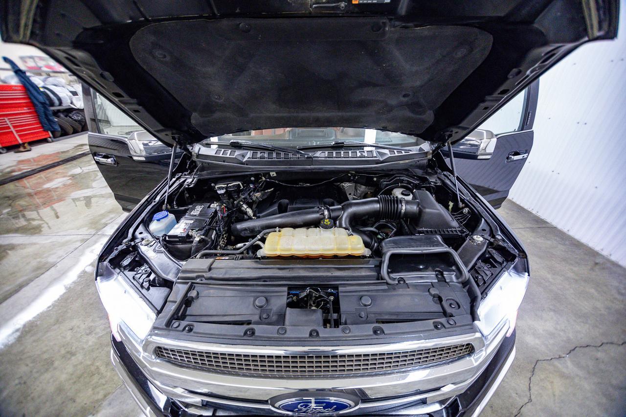 2018 Ford F-150 4x4 Super Crew King Ranch Leather Roof Nav Red Deer AB