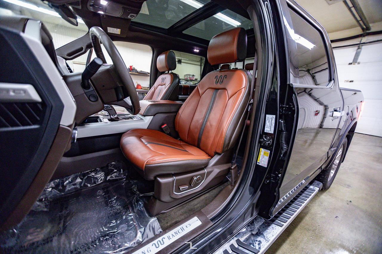 2018 Ford F-150 4x4 Super Crew King Ranch Leather Roof Nav Red Deer AB