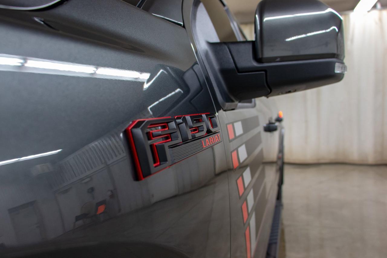 2018 Ford F-150 4x4 Super Crew Lariat Appearance Pkg. Leather Roof Nav Red Deer AB