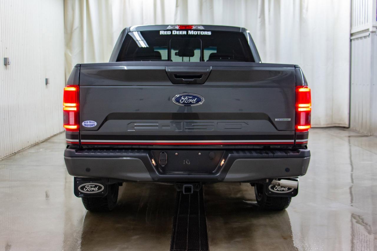 2018 Ford F-150 4x4 Super Crew Lariat Appearance Pkg. Leather Roof Nav Red Deer AB