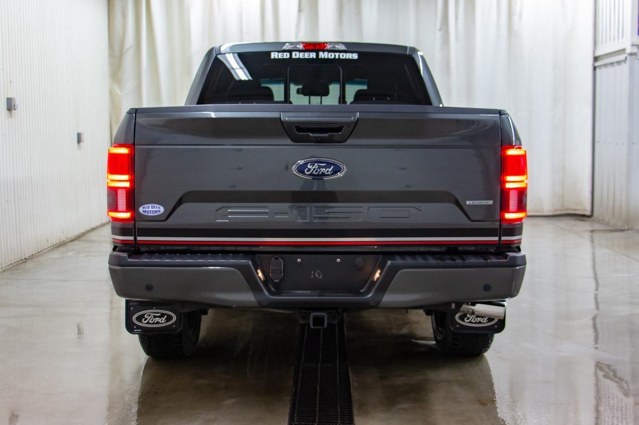 2018 Ford F-150 4x4 Super Crew Lariat Appearance Pkg. Leather Roof Nav Red Deer AB