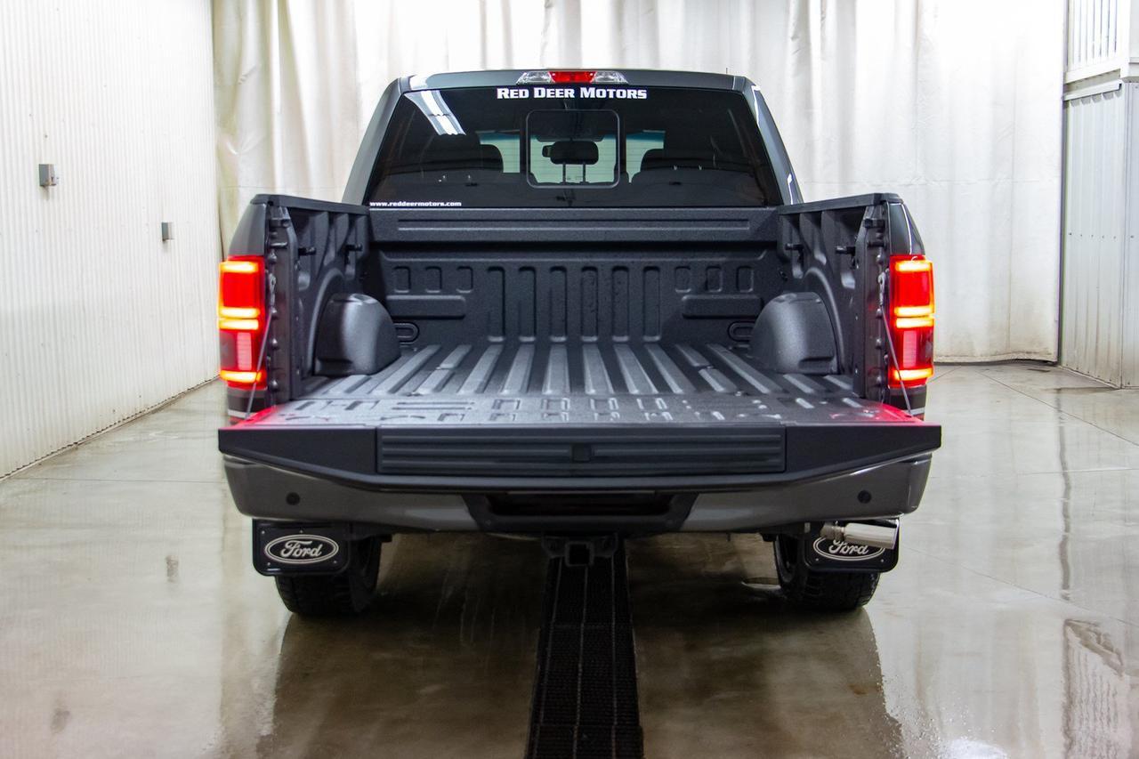 2018 Ford F-150 4x4 Super Crew Lariat Appearance Pkg. Leather Roof Nav Red Deer AB