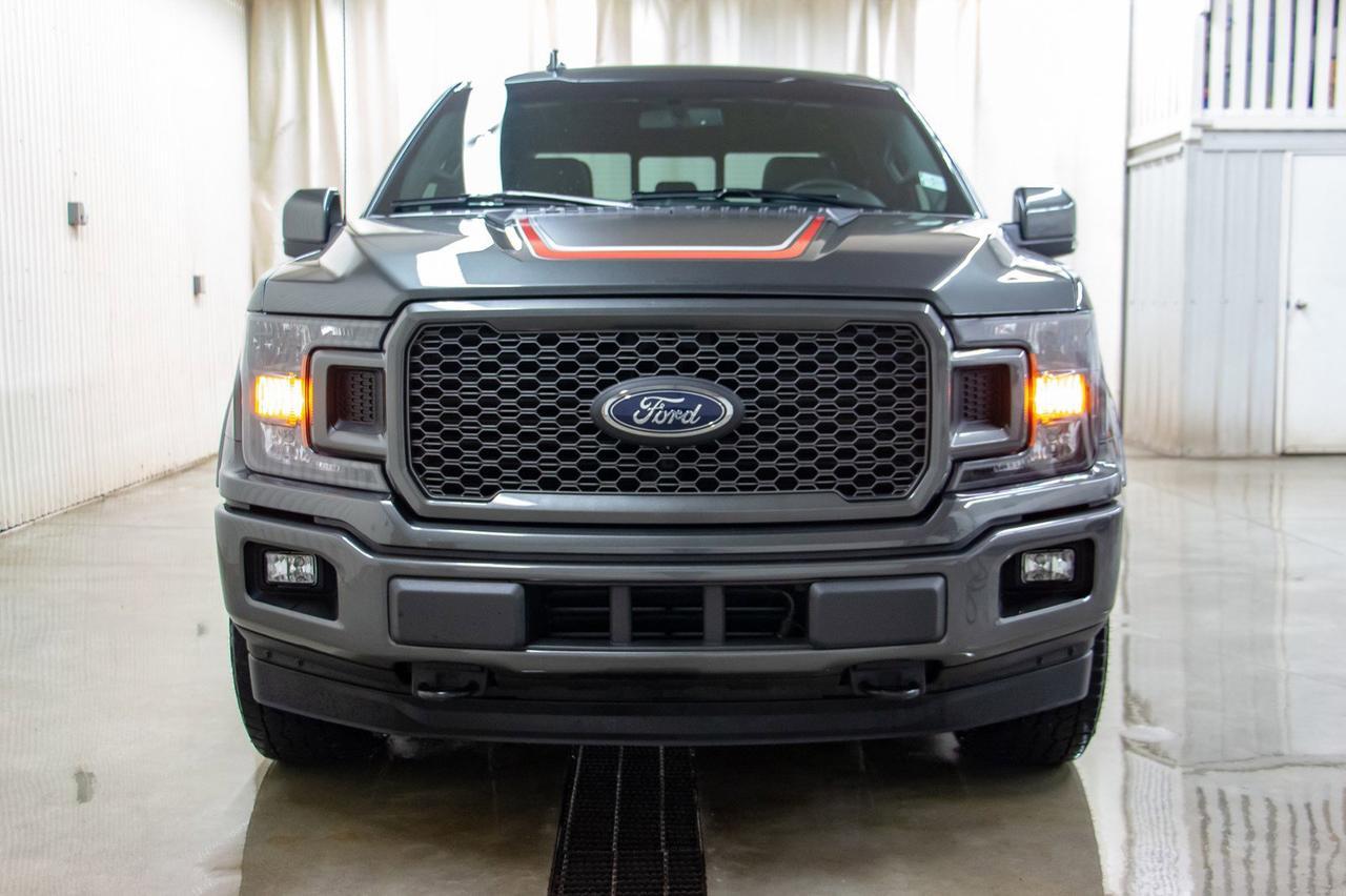 2018 Ford F-150 4x4 Super Crew Lariat Appearance Pkg. Leather Roof Nav Red Deer AB
