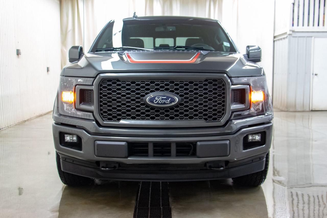 2018 Ford F-150 4x4 Super Crew Lariat Appearance Pkg. Leather Roof Nav Red Deer AB