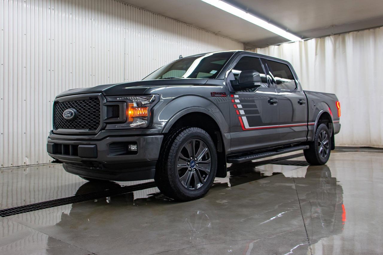 2018 Ford F-150 4x4 Super Crew Lariat Appearance Pkg. Leather Roof Nav Red Deer AB