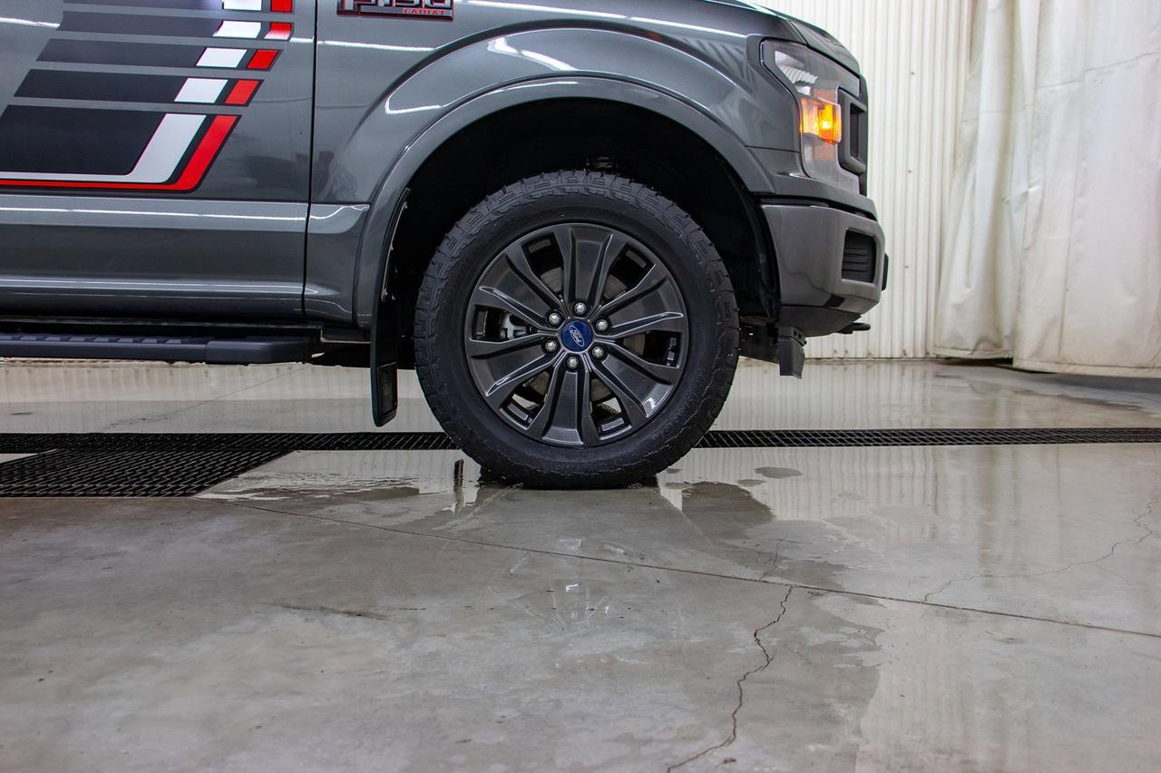 2018 Ford F-150 4x4 Super Crew Lariat Appearance Pkg. Leather Roof Nav Red Deer AB