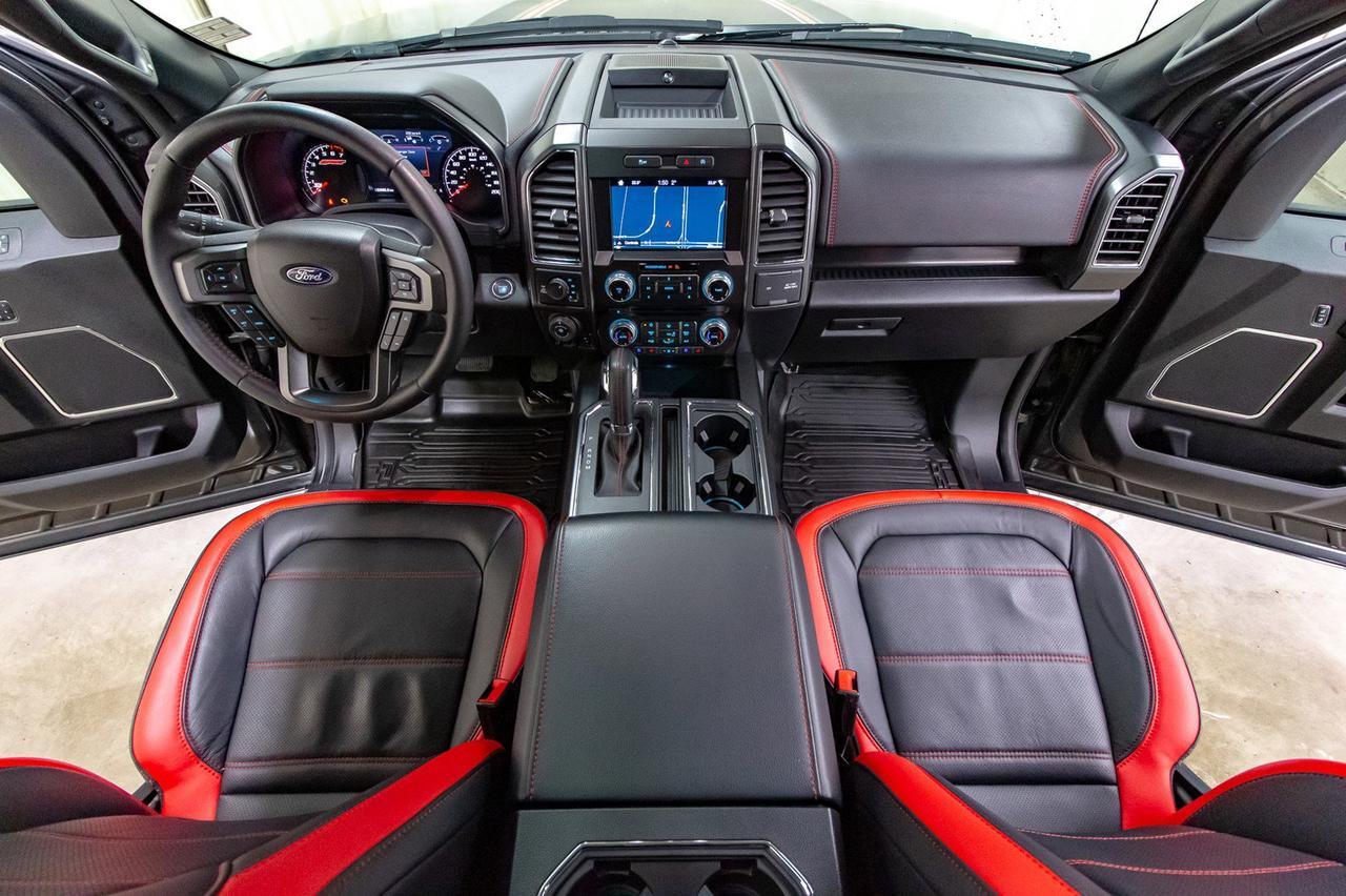 2018 Ford F-150 4x4 Super Crew Lariat Appearance Pkg. Leather Roof Nav Red Deer AB