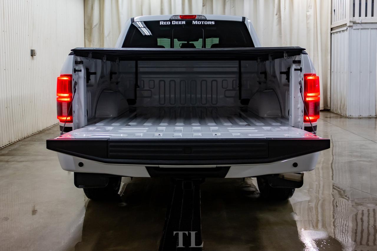 2018 Ford F-150 4x4 Super Crew Lariat FX4 Appearance PKG. Leather Roof Nav Red Deer AB