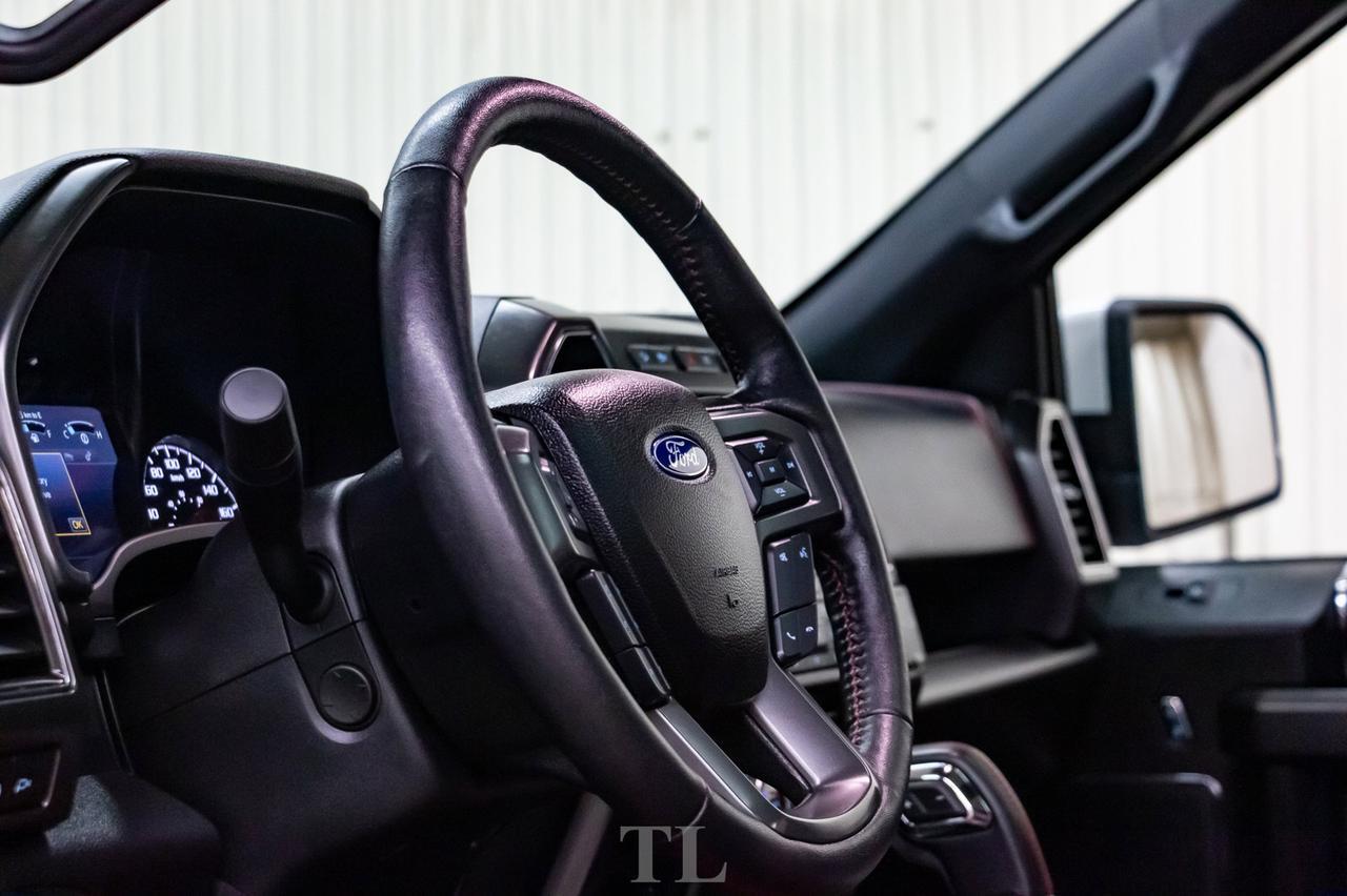 2018 Ford F-150 4x4 Super Crew Lariat FX4 Appearance PKG. Leather Roof Nav Red Deer AB