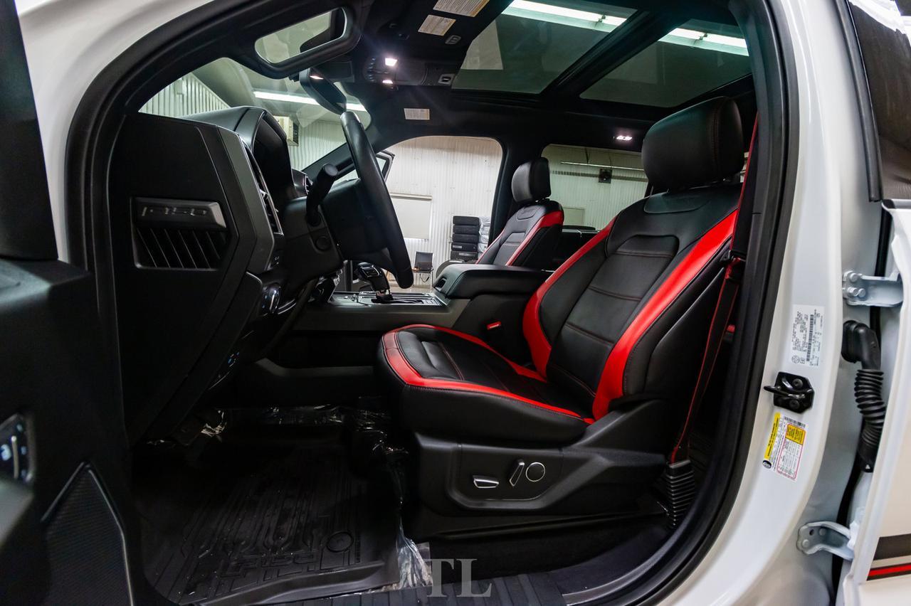 2018 Ford F-150 4x4 Super Crew Lariat FX4 Appearance PKG. Leather Roof Nav Red Deer AB