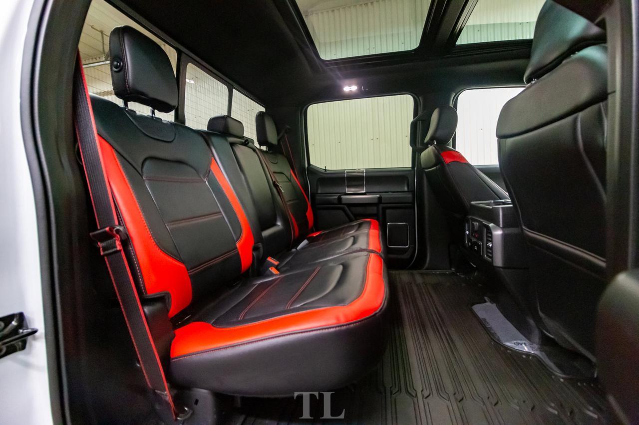 2018 Ford F-150 4x4 Super Crew Lariat FX4 Appearance PKG. Leather Roof Nav Red Deer AB