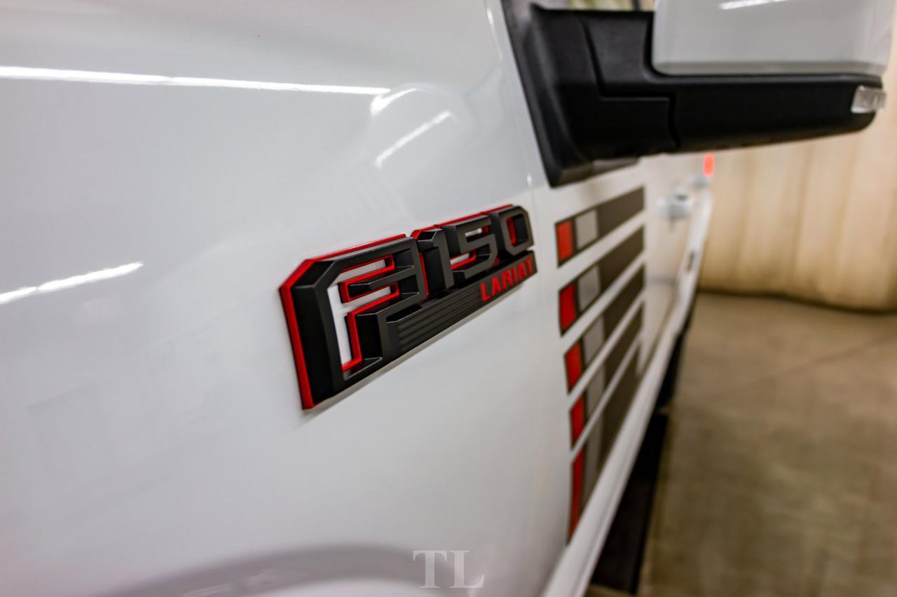 2018 Ford F-150 4x4 Super Crew Lariat FX4 Appearance PKG. Leather Roof Nav Red Deer AB