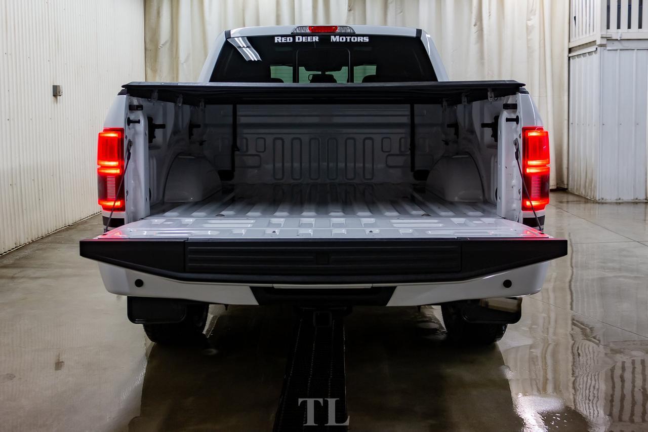2018 Ford F-150 4x4 Super Crew Lariat FX4 Appearance PKG. Leather Roof Nav Red Deer AB