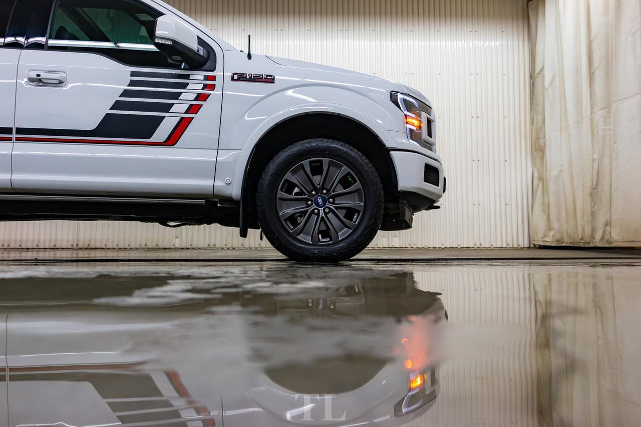 2018 Ford F-150 4x4 Super Crew Lariat FX4 Appearance PKG. Leather Roof Nav Red Deer AB