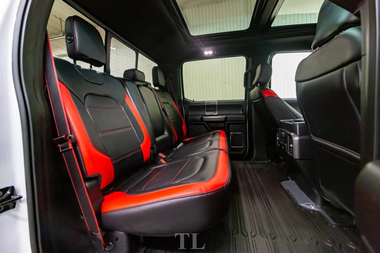 2018 Ford F-150 4x4 Super Crew Lariat FX4 Appearance PKG. Leather Roof Nav Red Deer AB