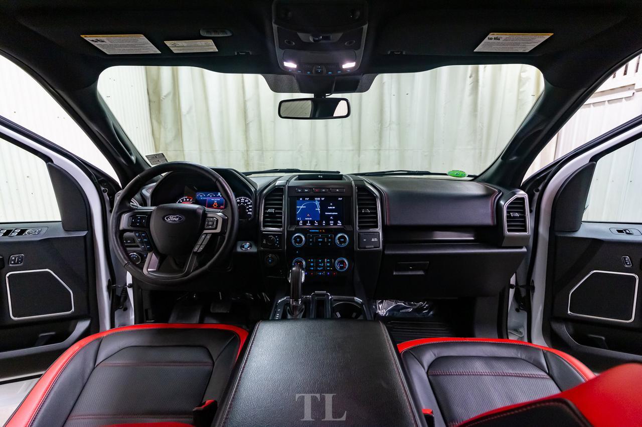 2018 Ford F-150 4x4 Super Crew Lariat FX4 Appearance PKG. Leather Roof Nav Red Deer AB