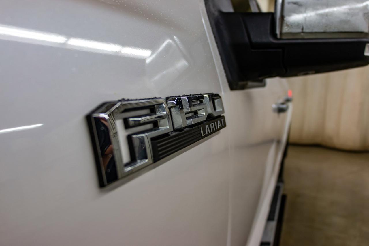 2018 Ford F-150 4x4 Super Crew Lariat FX4 LWB Leather Roof Nav Red Deer AB