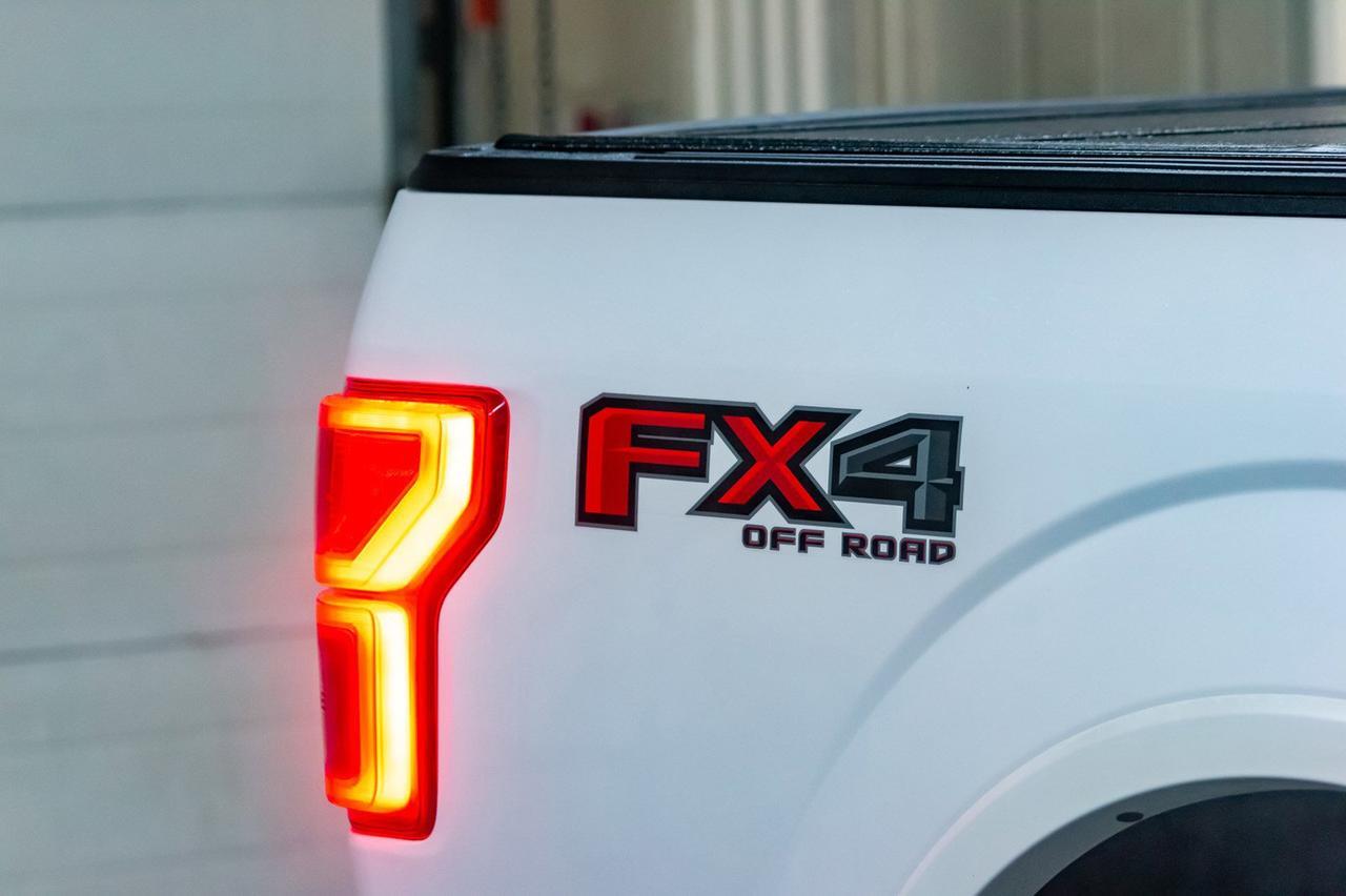 2018 Ford F-150 4x4 Super Crew Lariat FX4 LWB Leather Roof Nav Red Deer AB