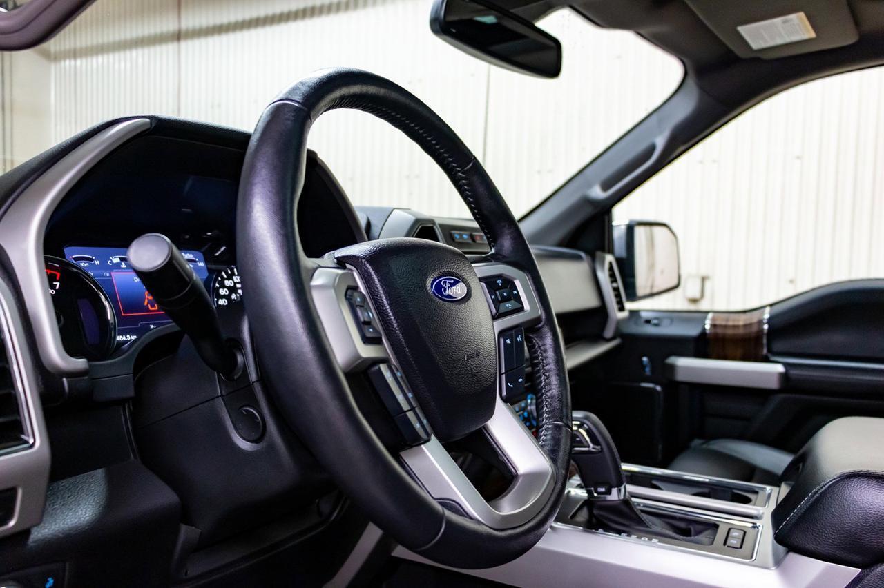 2018 Ford F-150 4x4 Super Crew Lariat FX4 LWB Leather Roof Nav Red Deer AB