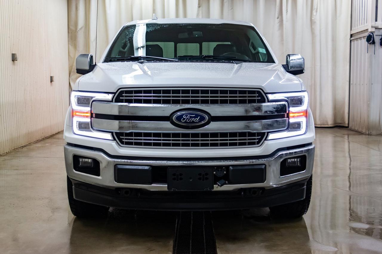 2018 Ford F-150 4x4 Super Crew Lariat FX4 LWB Leather Roof Nav Red Deer AB