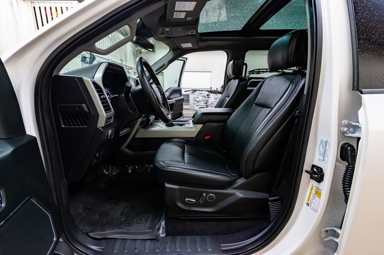 2018 Ford F-150 4x4 Super Crew Lariat FX4 LWB Leather Roof Nav Red Deer AB