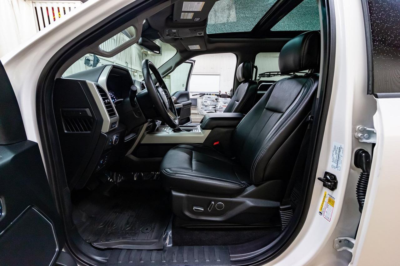 2018 Ford F-150 4x4 Super Crew Lariat FX4 LWB Leather Roof Nav Red Deer AB