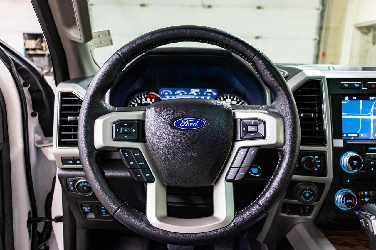 2018 Ford F-150 4x4 Super Crew Lariat FX4 LWB Leather Roof Nav Red Deer AB