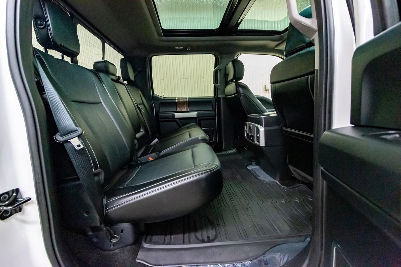 2018 Ford F-150 4x4 Super Crew Lariat FX4 LWB Leather Roof Nav Red Deer AB