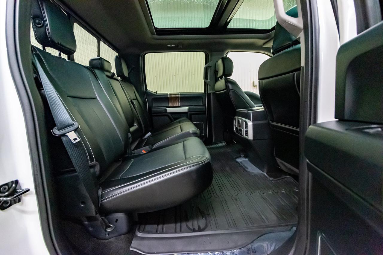 2018 Ford F-150 4x4 Super Crew Lariat FX4 LWB Leather Roof Nav Red Deer AB