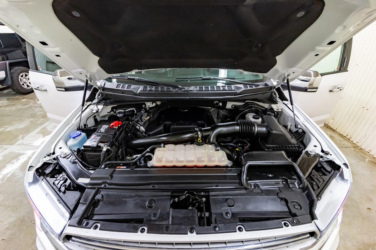 2018 Ford F-150 4x4 Super Crew Lariat FX4 LWB Leather Roof Nav Red Deer AB