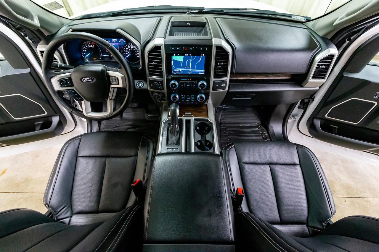 2018 Ford F-150 4x4 Super Crew Lariat FX4 LWB Leather Roof Nav Red Deer AB