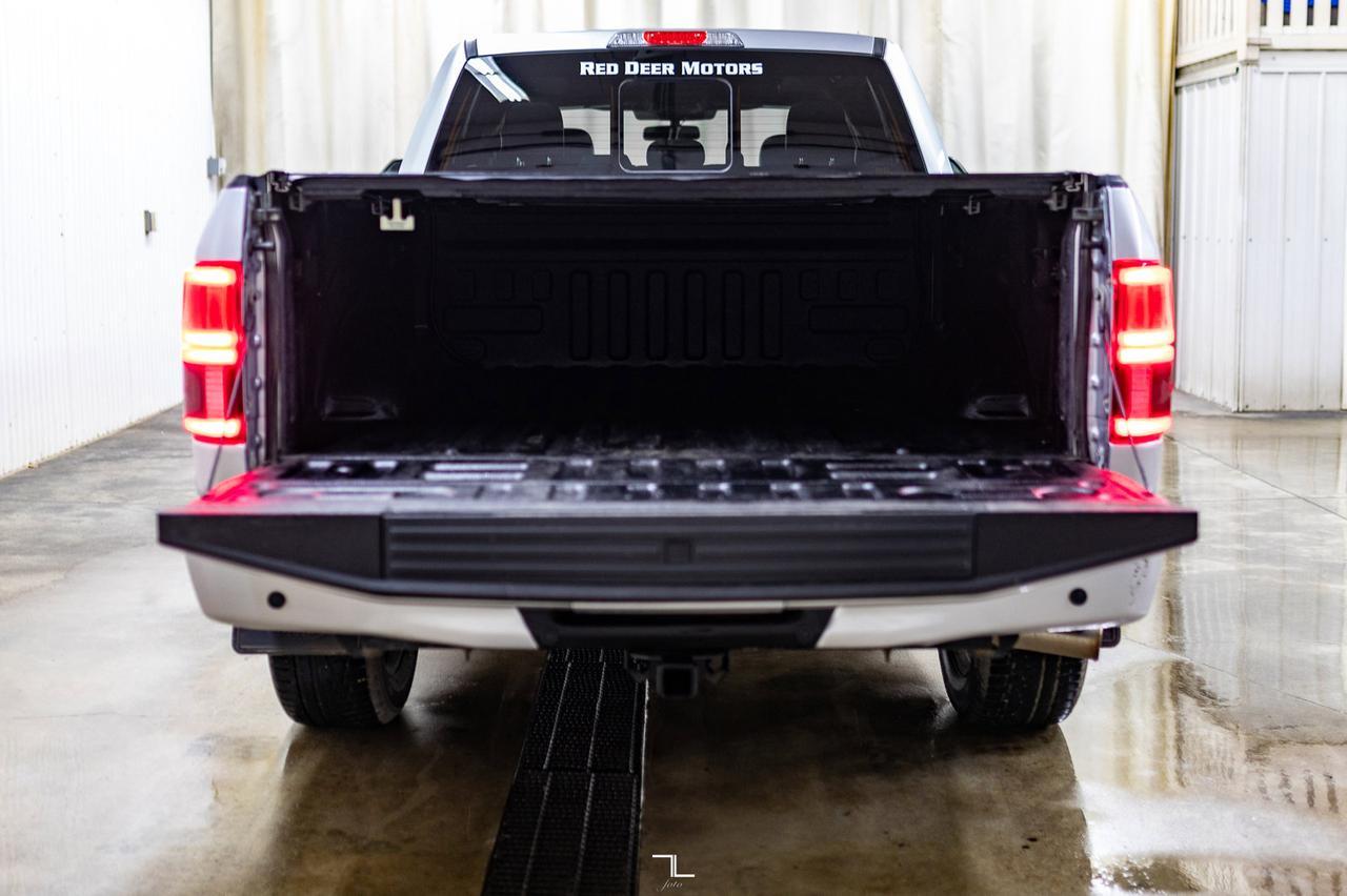 2018 Ford F-150 4x4 Super Crew Lariat FX4 Leather Roof Nav Red Deer AB