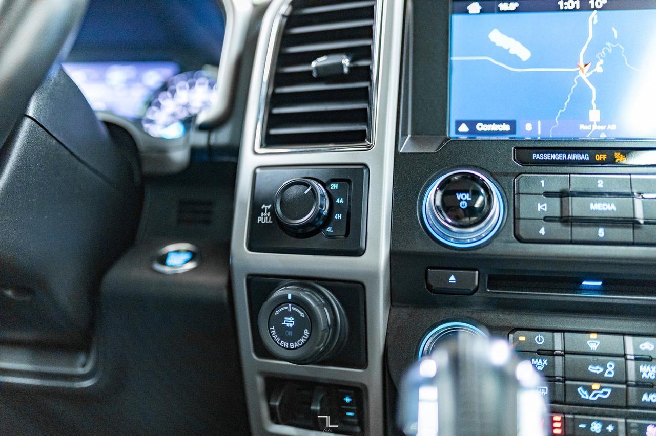 2018 Ford F-150 4x4 Super Crew Lariat FX4 Leather Roof Nav Red Deer AB