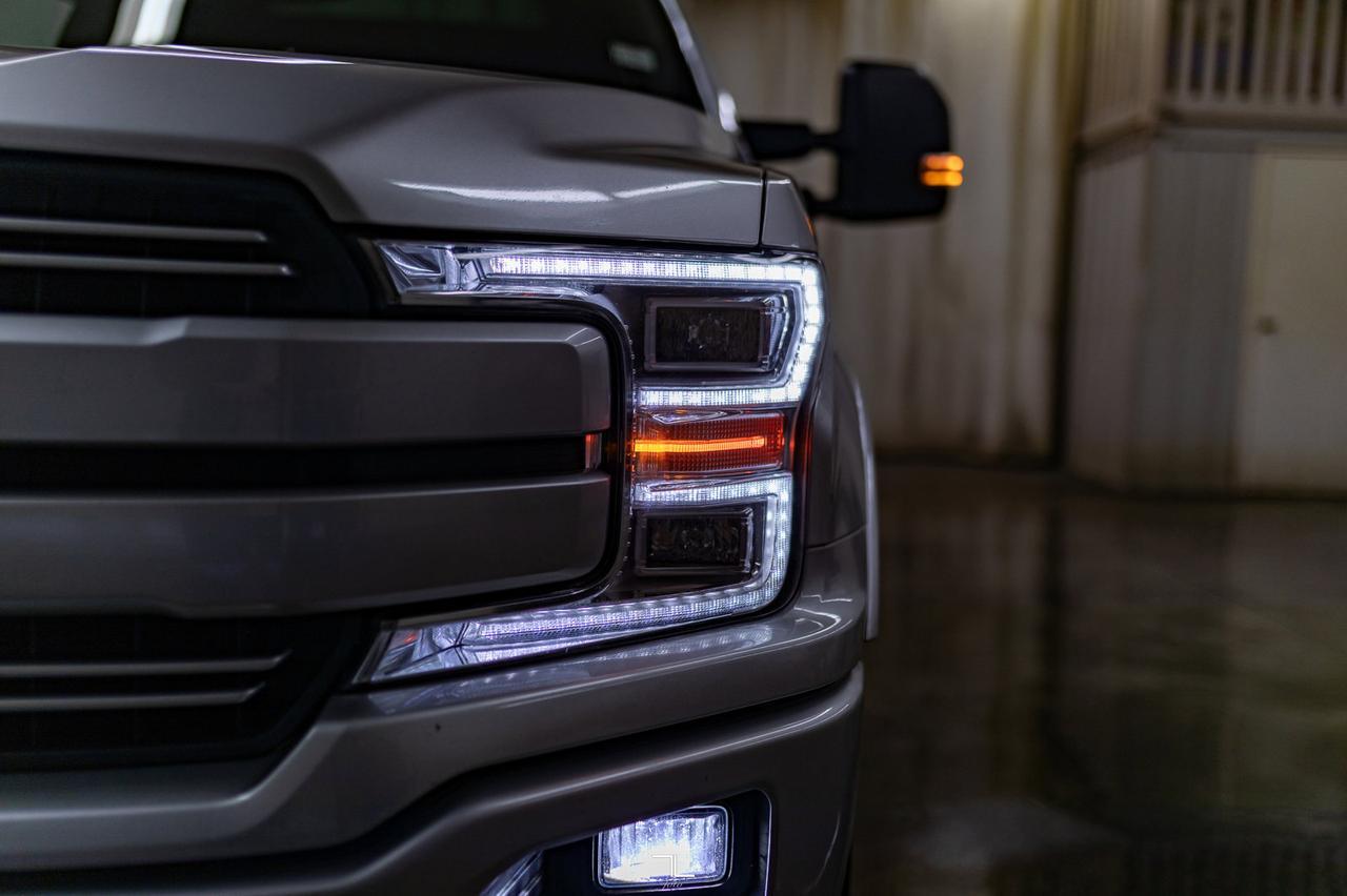 2018 Ford F-150 4x4 Super Crew Lariat FX4 Leather Roof Nav Red Deer AB