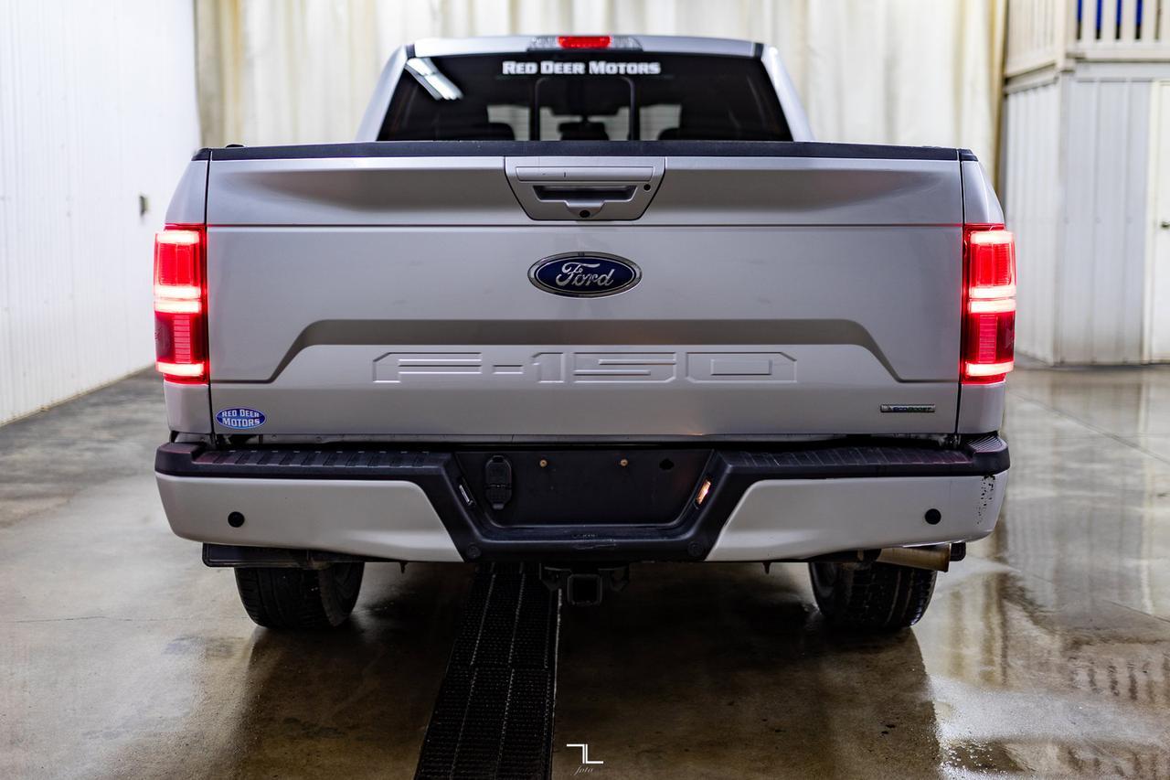 2018 Ford F-150 4x4 Super Crew Lariat FX4 Leather Roof Nav Red Deer AB
